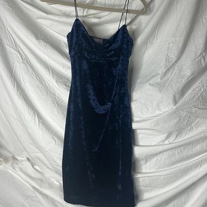 Urban Outfitters Velvet Mini Dress